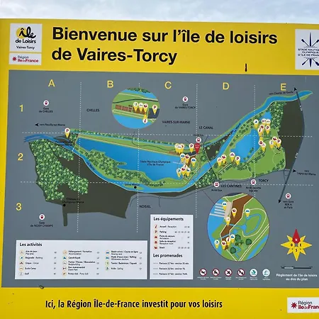 Apartment Le 24 Nautic, Douillet Bassin Olympique Disneyland & Paris Avec Parking